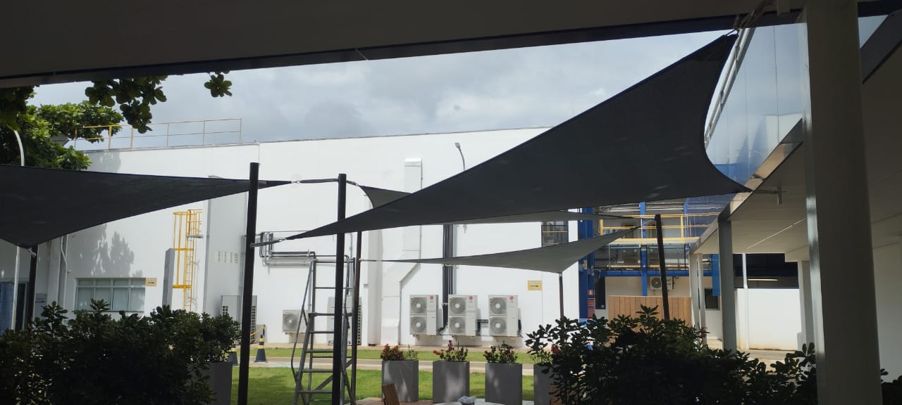 Tenda Easysol Umbrosa — tenda de sombreamento tensionada para área externa — foto 5