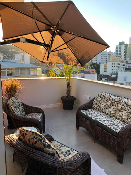 Ombrelone Wallflex Umbrosa — fixado em parede de varanda, corredor ou espaço reduzido — foto 2